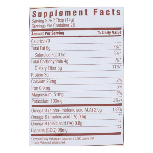 Spectrum Essentials Organic Ground Flaxseed - 14 Oz