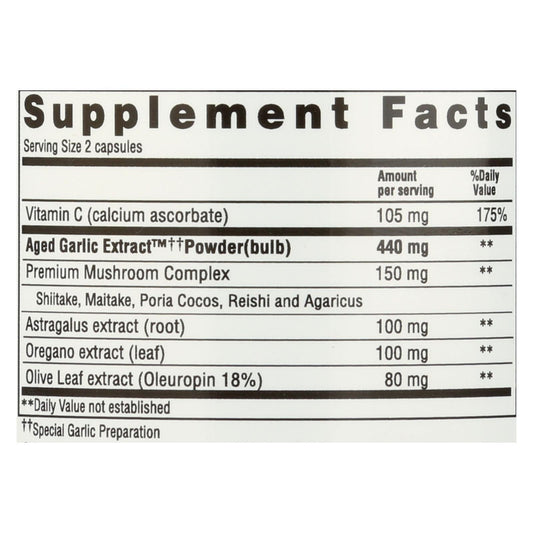 Kyolic Aged Garlic Immune 103 - 100 Capsules