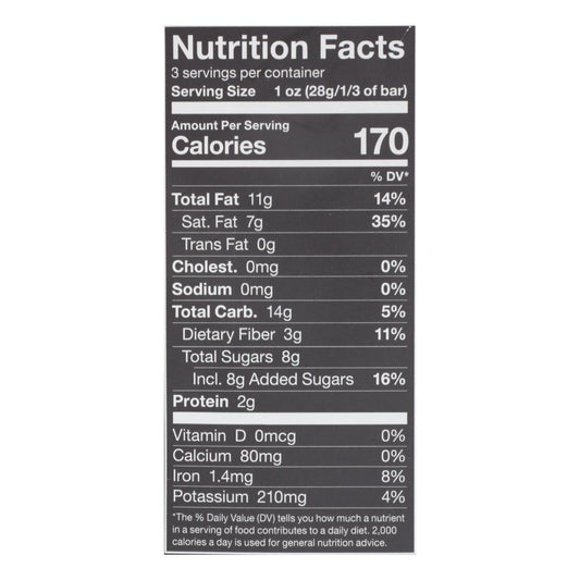 Endangered Species 72% Dark Chocolate Bars, Cacao Nibs, 12 Pack