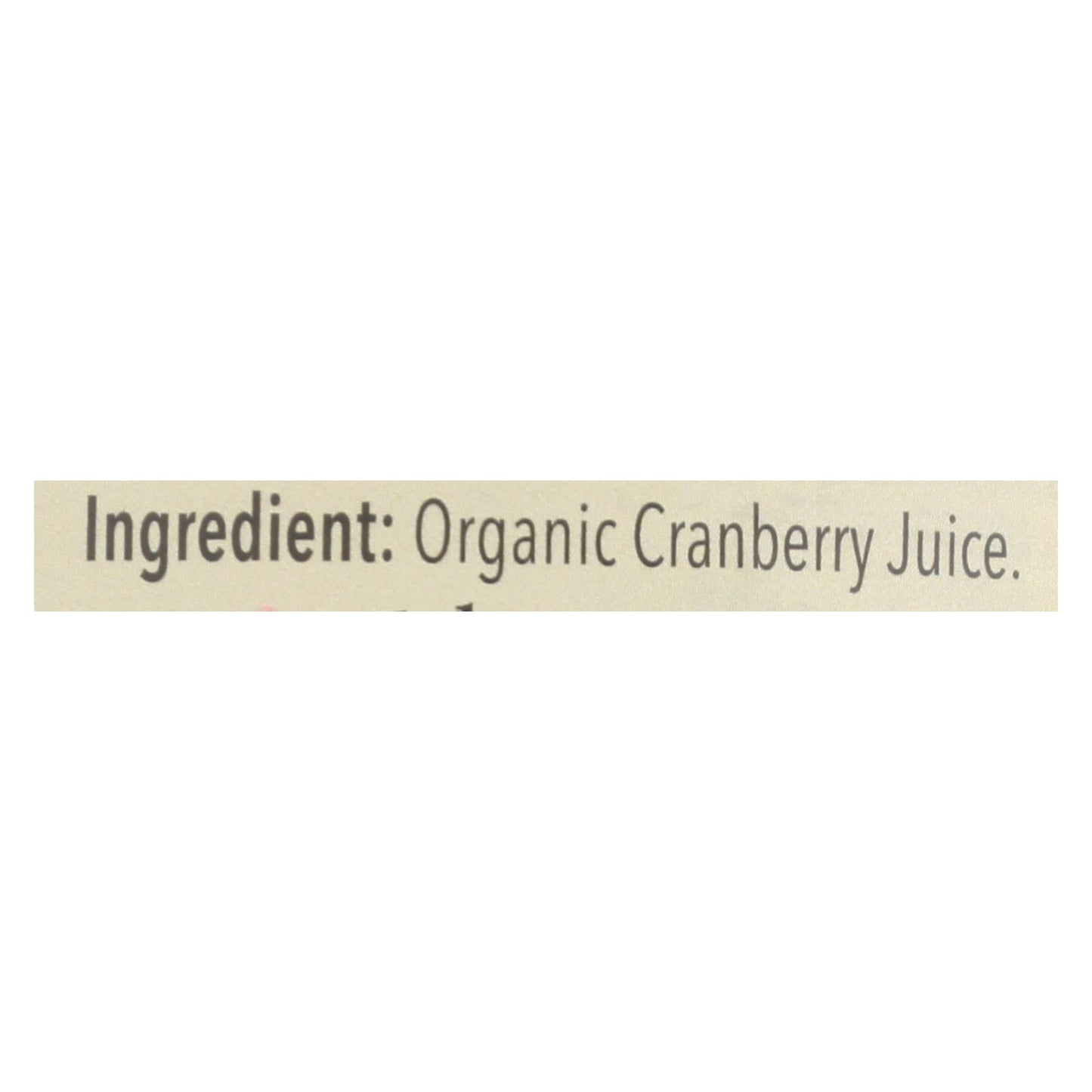 Lakewood Organic Pure Cranberry Juice, 32 fl oz, 6-Pack