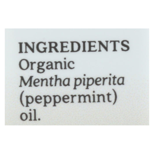 Aura Cacia - Organic Peppermint - .25 Oz
