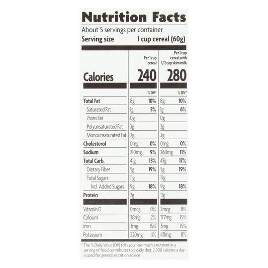 Nature's Path Maple Pecan Crunch Flax Plus 12 Pack