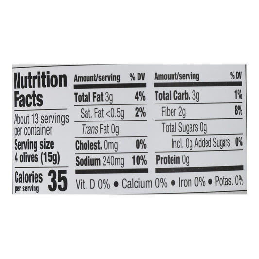 Jeff's Natural Kalamata Olives - 6 Pack, 7 Oz Each