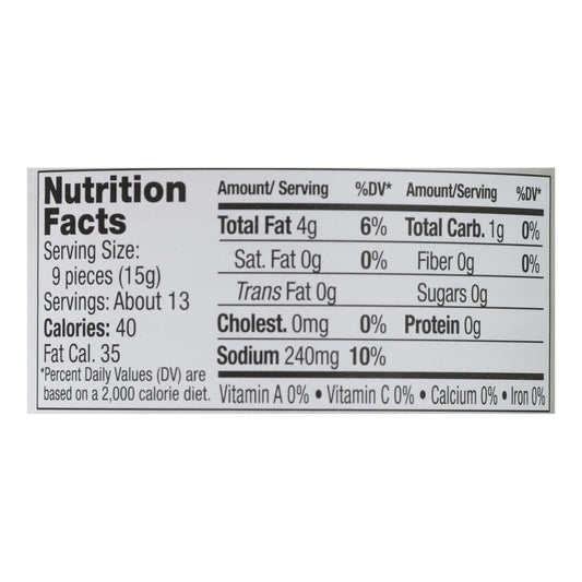 Jeff's Natural Kalamata Olives, Case of 6, 7 oz