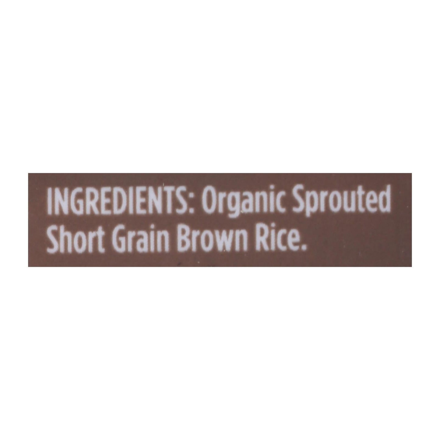 Lundberg Sprouted Short Brown Rice, 6-Pack (1 lb Each)