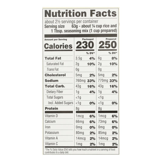 Lundberg Organic Creamy Parmesan Risotto, 6-Pack (5.5 oz)