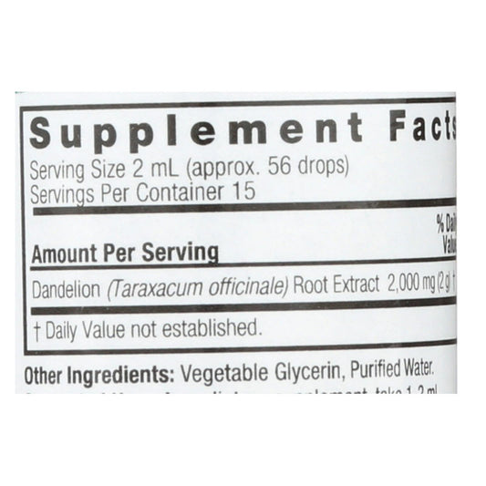 Nature's Answer - Af Dandelion Root - 1 fl oz