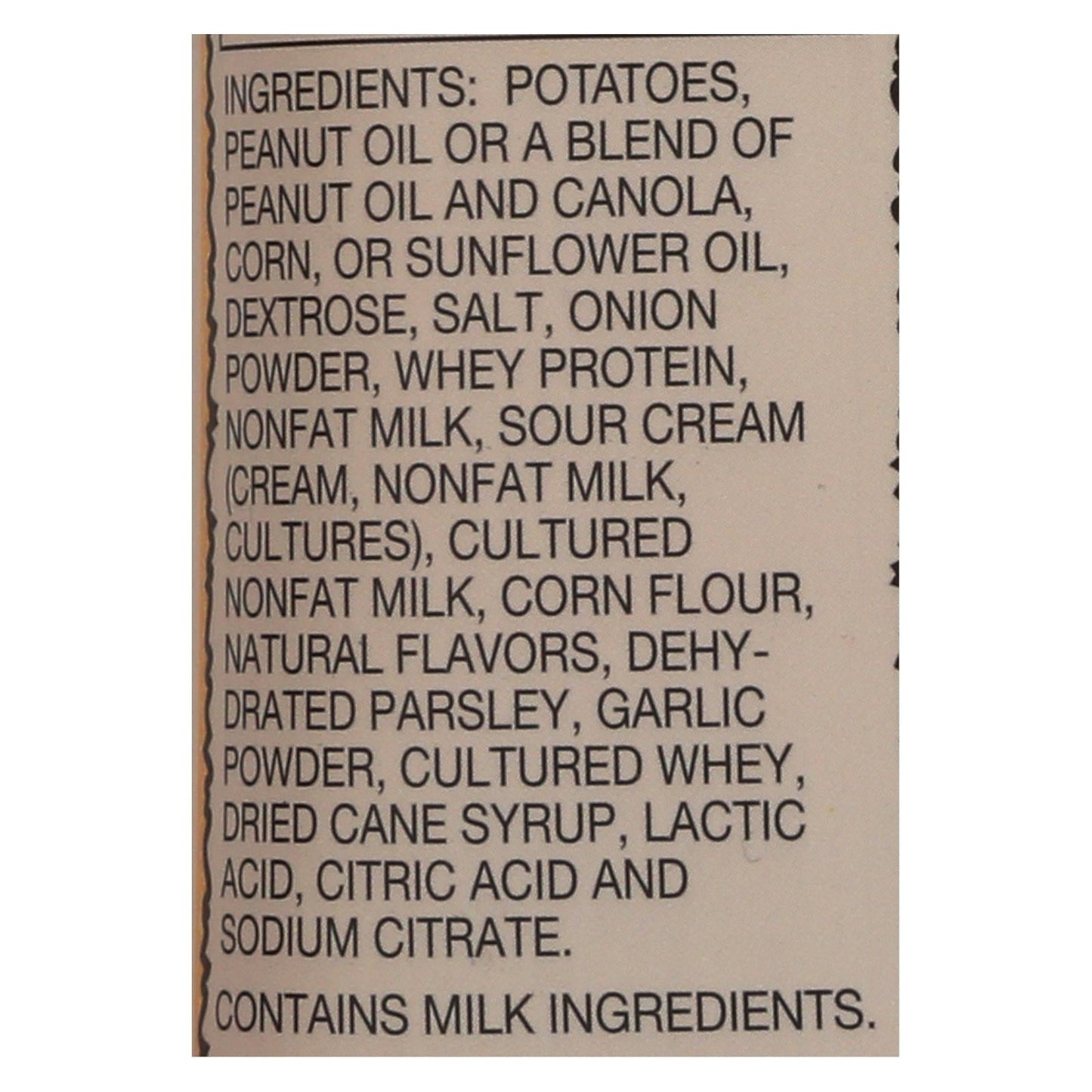 Dirty Sour Cream & Onion Chips, Case of 25 - 2 Oz Each