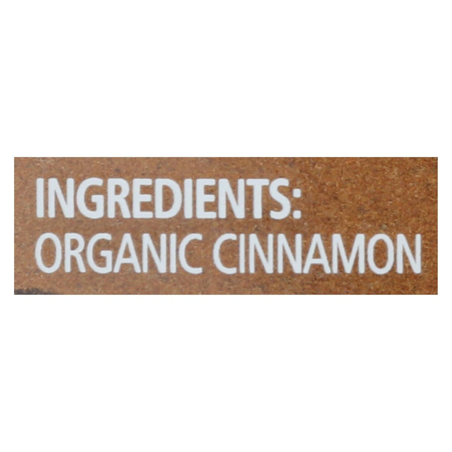 Simply Organic Cinnamon - Case Of 6 - 2.45 Oz.