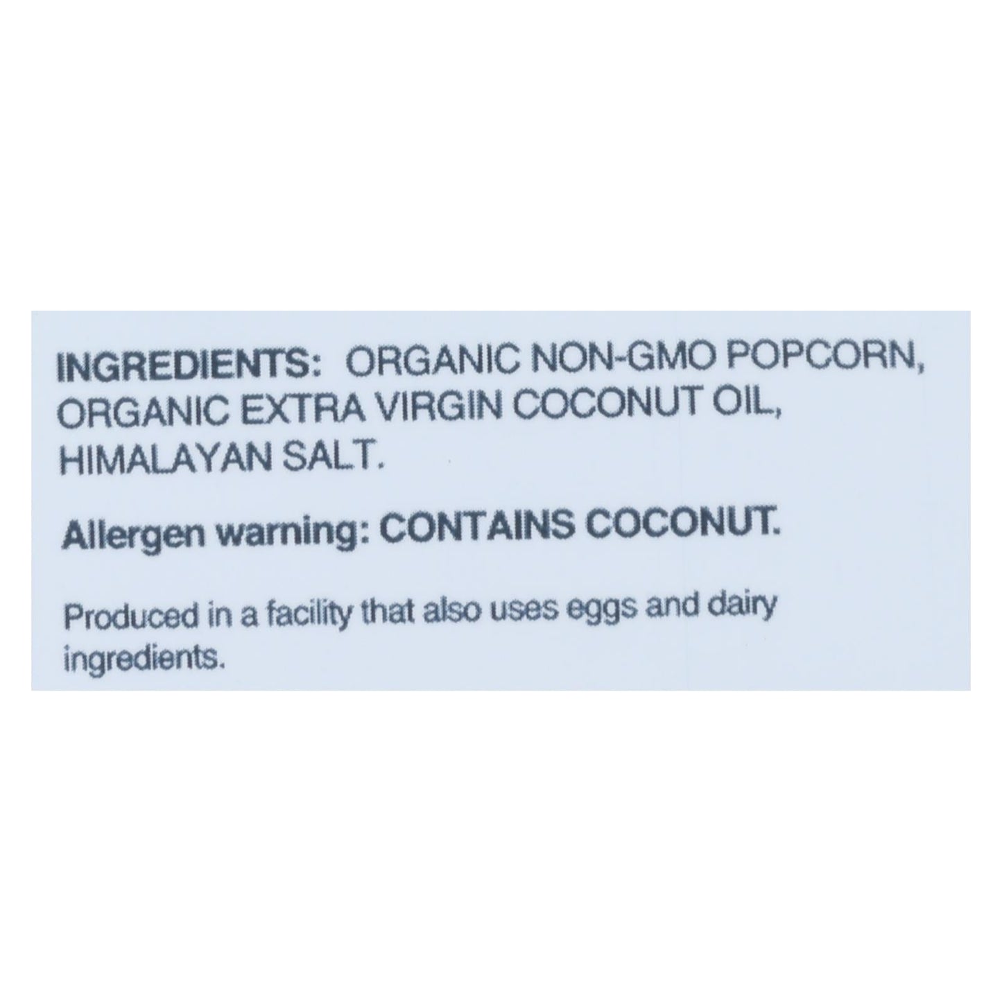 Lesser Evil Organic Himalayan Pink Popcorn .88 Oz, 18 Pack