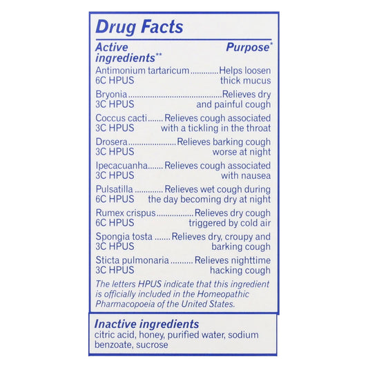 Boiron Chestal Honey Cough & Congestion Relief 6.7 Oz