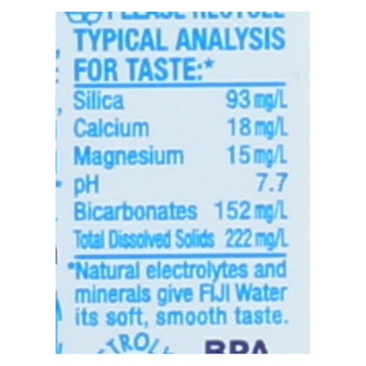 Fiji Natural Artesian Water - 24 Pack, 16.9 Fl Oz