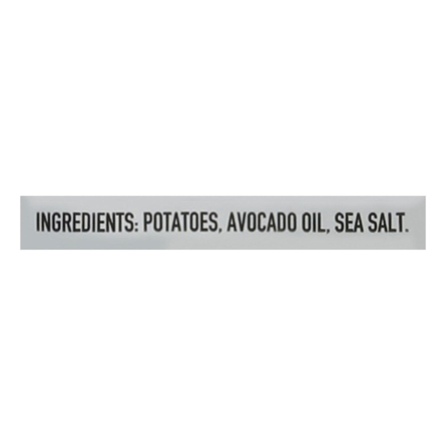 Boulder Canyon - Chip Sea Salt & Avo Oil - Case Of 12-6 Oz