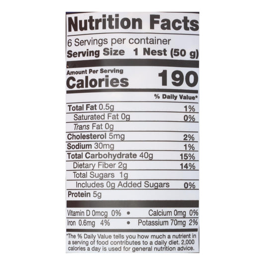 Blue Dragon - Noodle Egg Nests Medium - Case Of 4-10.5 Oz