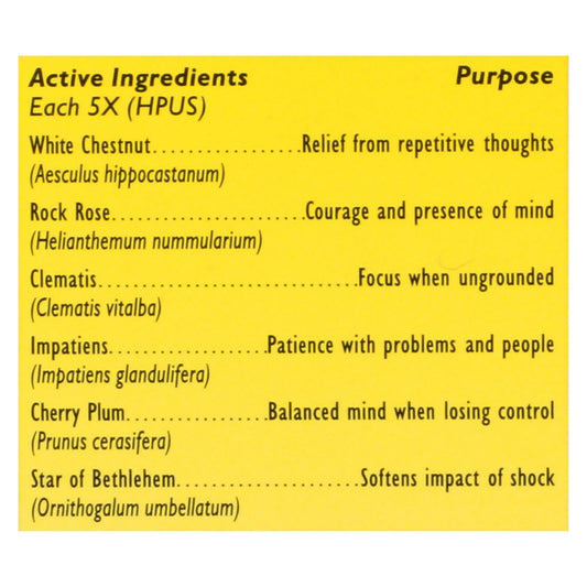 Rescue Sleep Natural Aid - Bach Flower Remedies 0.7 Fl Oz