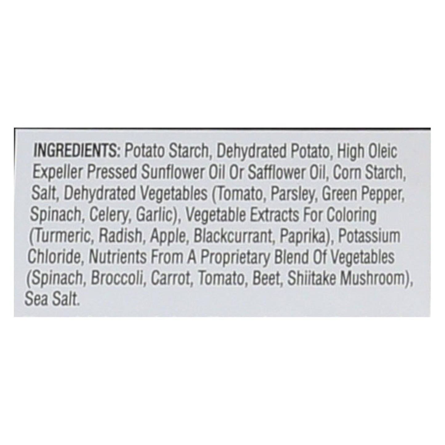 Good Health Sea Salt Veggie Straws - Case Of 10 - 6.25 Oz