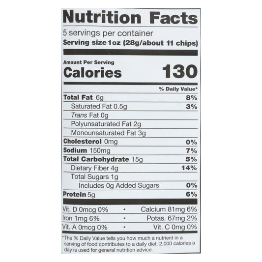 Beanitos White Bean Chips, Lime, 6-Pack, 5 Oz