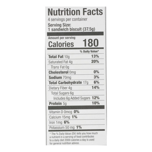 Olyra Hazelnut Cocoa Breakfast Biscuits - 6 Pack, 5.3 Oz