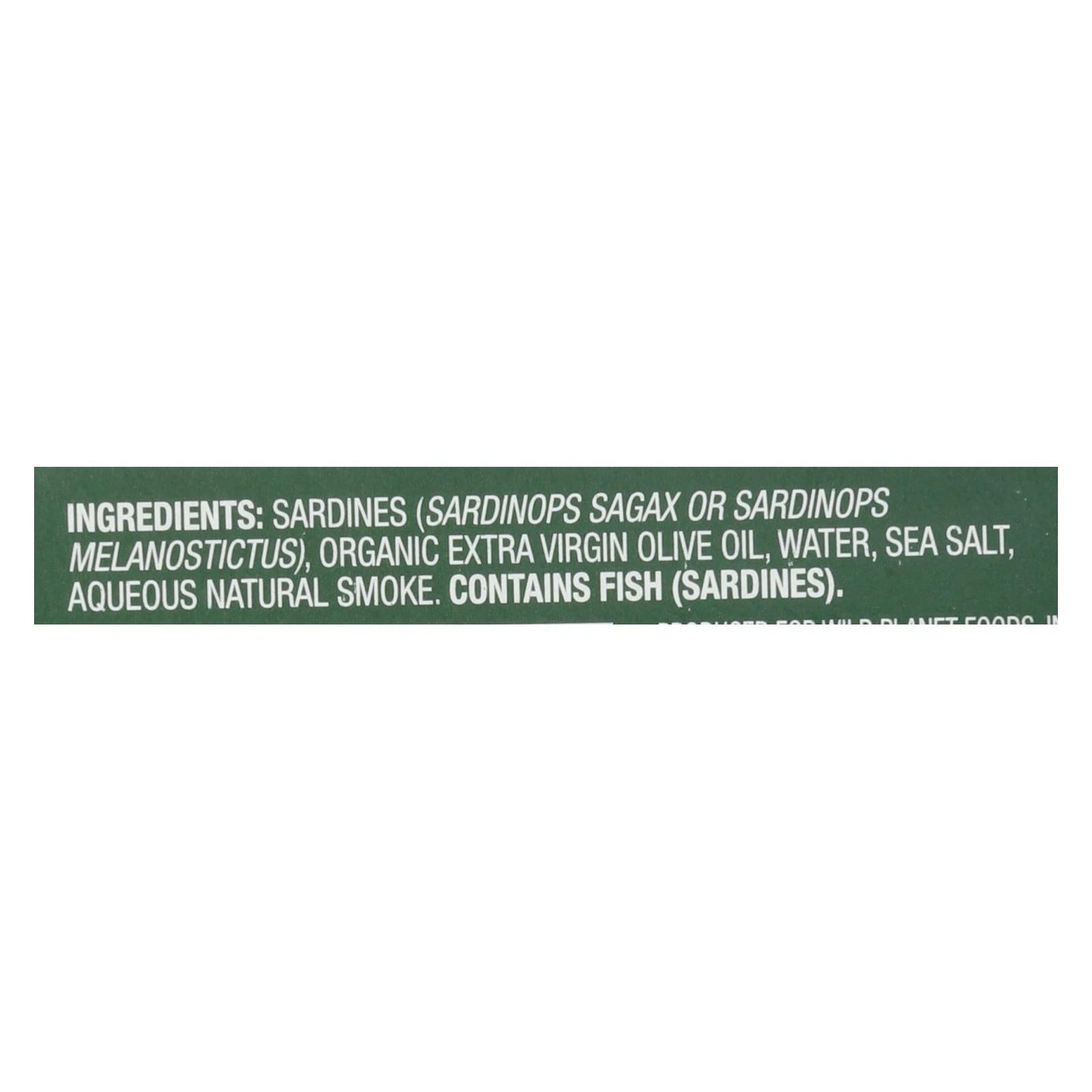 Wild Planet Sardines in Olive Oil, 12 Pack, 4.375 Oz
