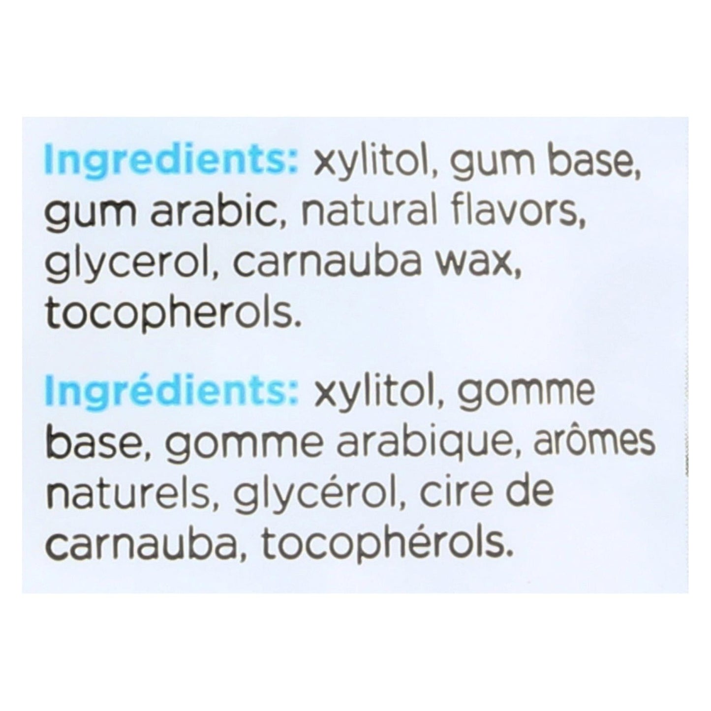 Pur Peppermint Gum - Case Of 12 - 2.72 Oz