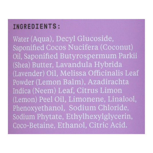 Alaffia - Kids Shampoo & Wash Lemon Lavender - 1 Each -16 Fz