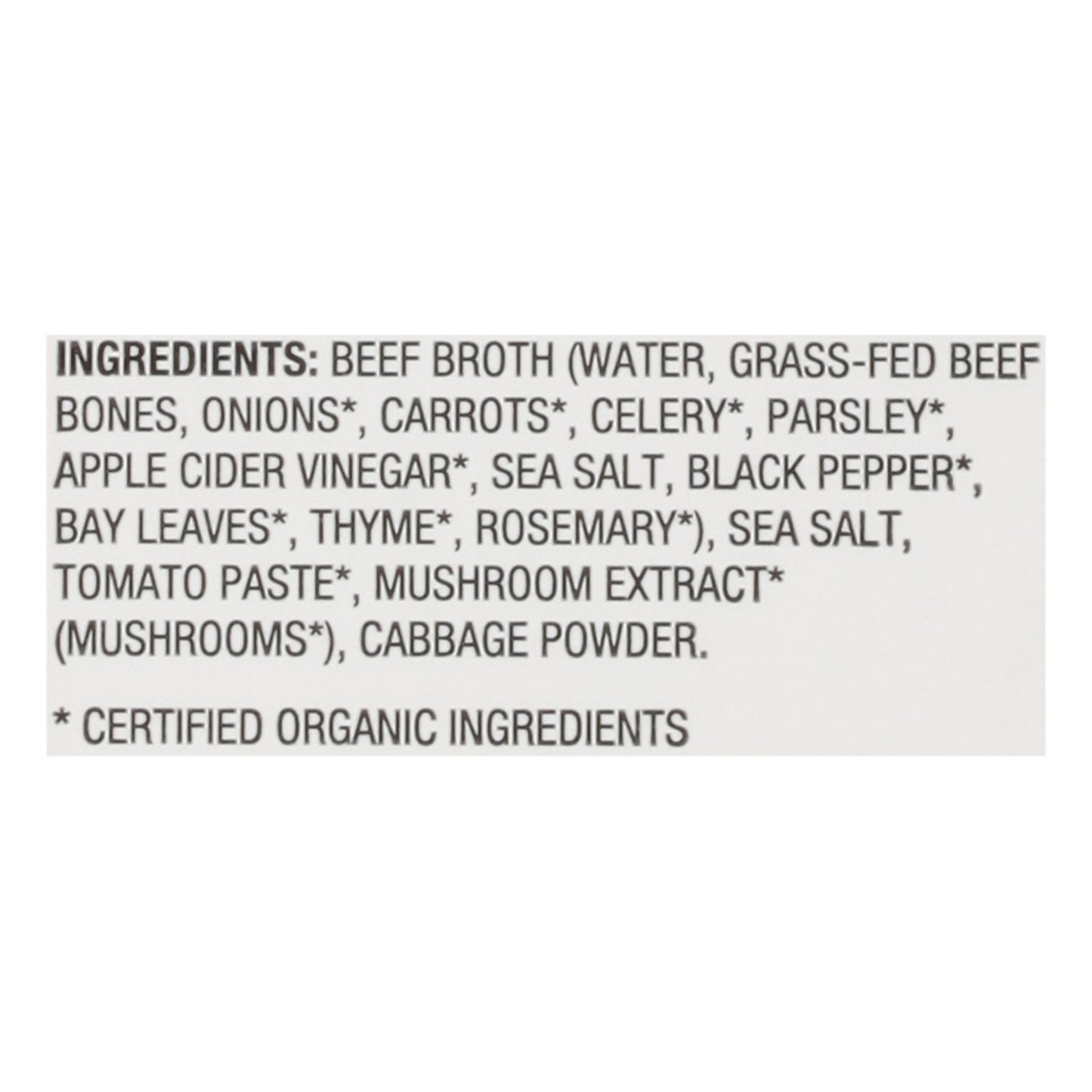 Kettle And Fire - Broth Beef - CS of 8-32 OZ