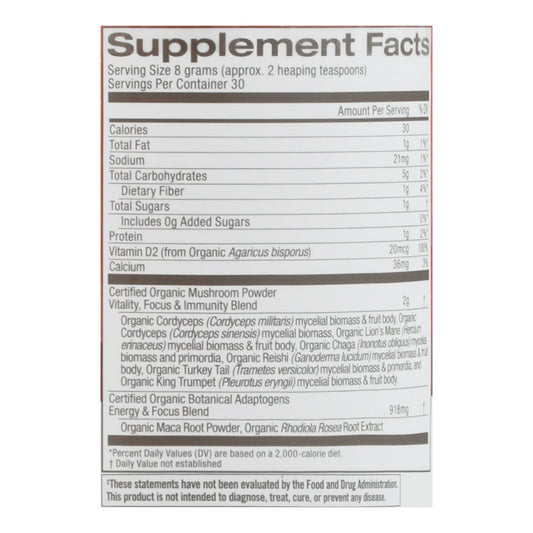 Om - Mush Morn Energy Blend - 1 Each-8.47 OZ