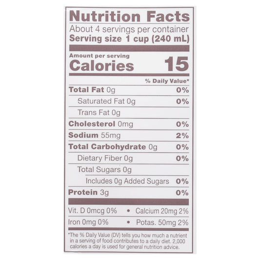 Bonafide Provisions No Salt Chicken Broth, 6-Pack, 32 oz Each