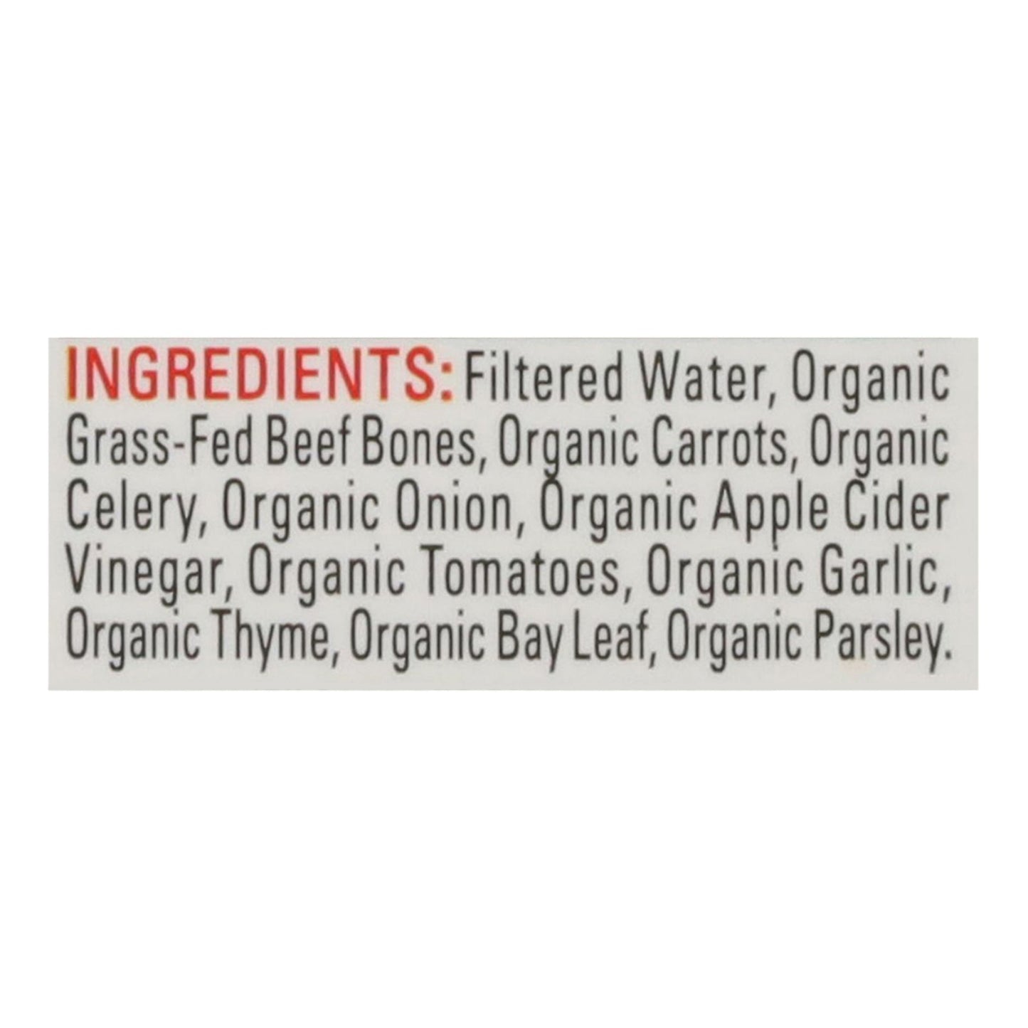 Bonafide Provisions Organic Beef Bone Broth, 6-Pack 16.9oz