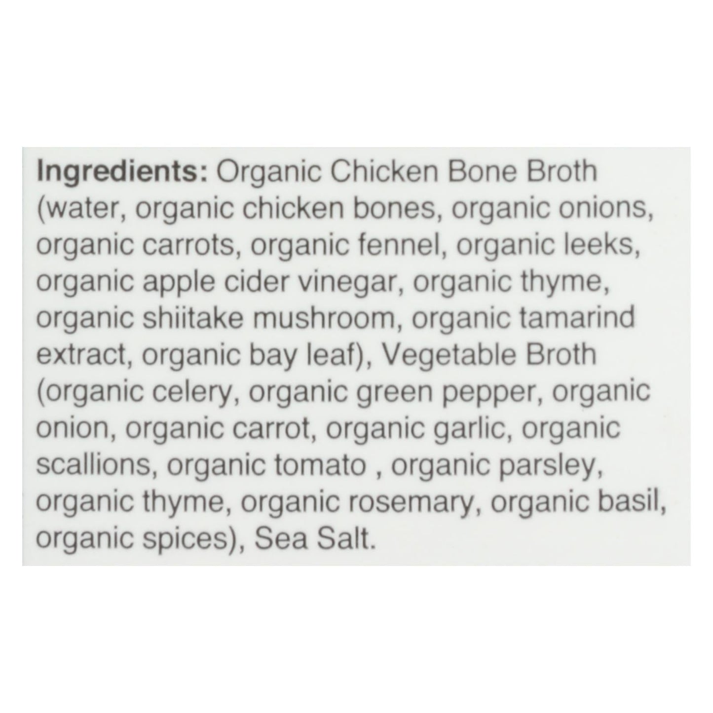 Kettle & Fire Chicken Bone Broth - Case of 6 - 16.9 OZ