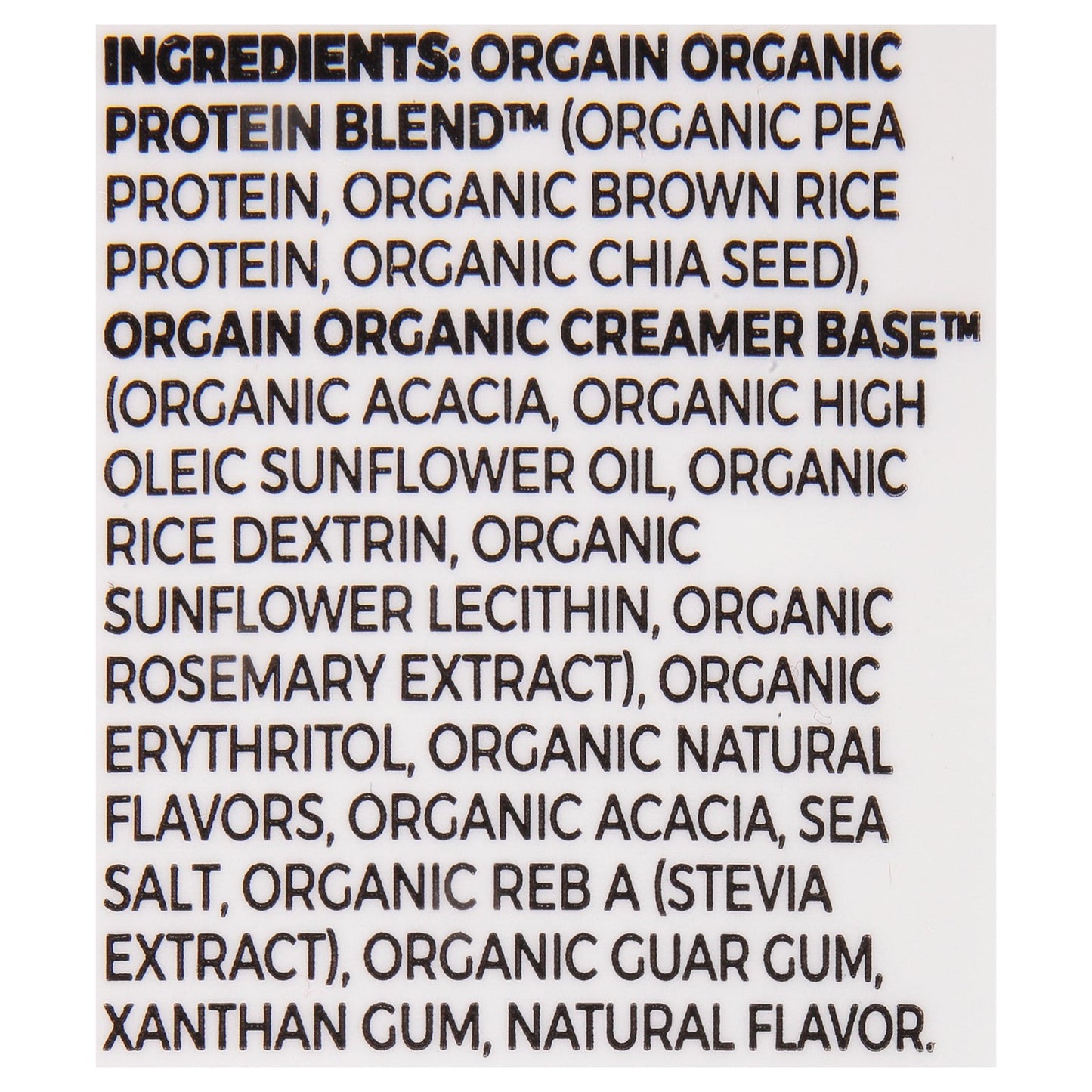 Orgain Organic Plant Based Protein Powder - 1 Each - 1.02 Lb