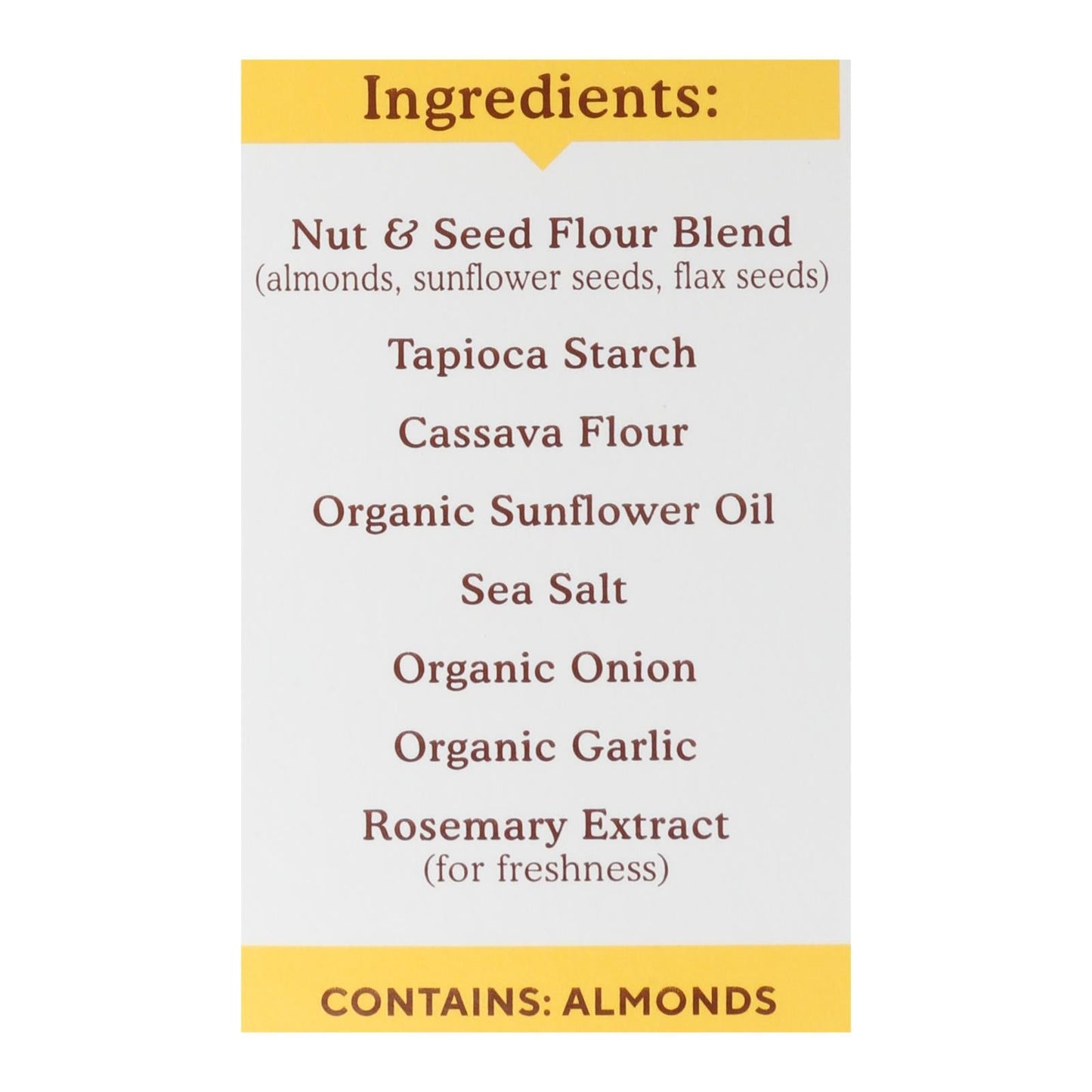 Simple Mills Sea Salt Almond Flour Crackers, 6-Pack