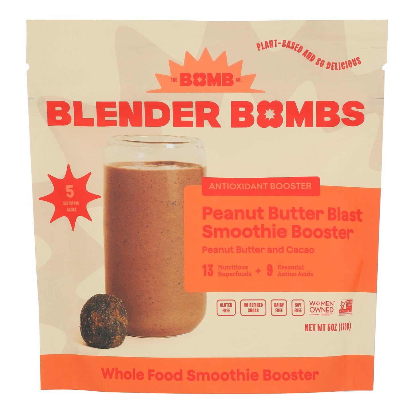 Blender Bombs - Bomb Peanut Butter Cacao - EA of 1-5 OZ