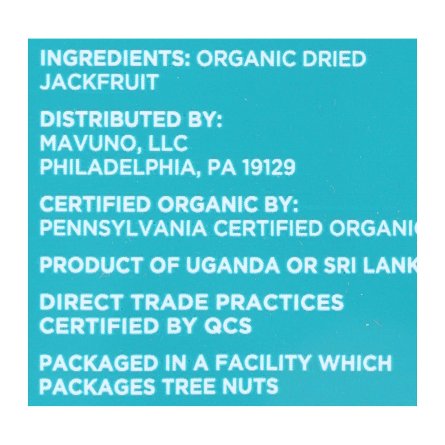Mavuno Harvest Organic Dried Jackfruit, 6-Pack, 2 Oz