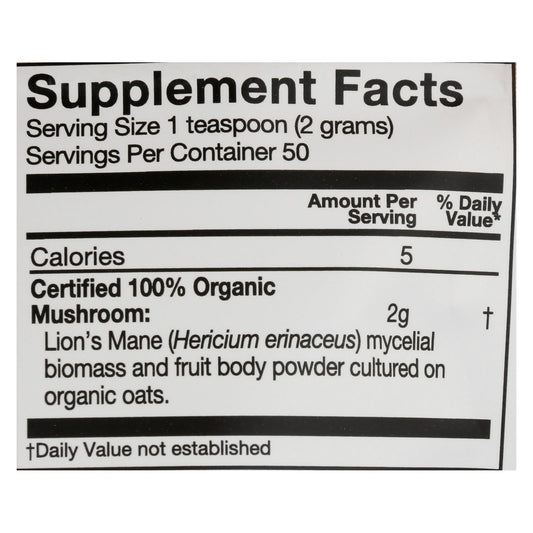 Om Organic Mushroom Powder - 1 Each - 3.5 Oz