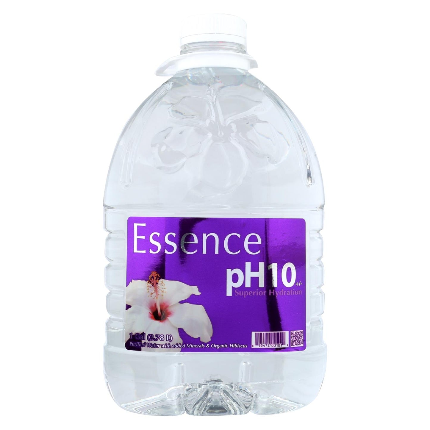 Essence Alkaline pH10 Water, 1 Gal, Case of 4