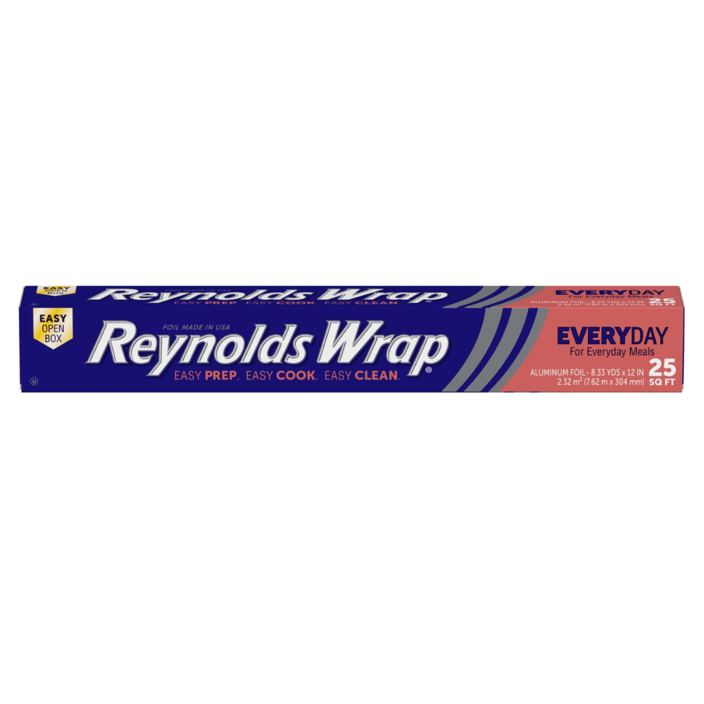 Reynolds Wrap Aluminum Foil, , Standard Aluminum Foil for Cooking (25 sq. ft)