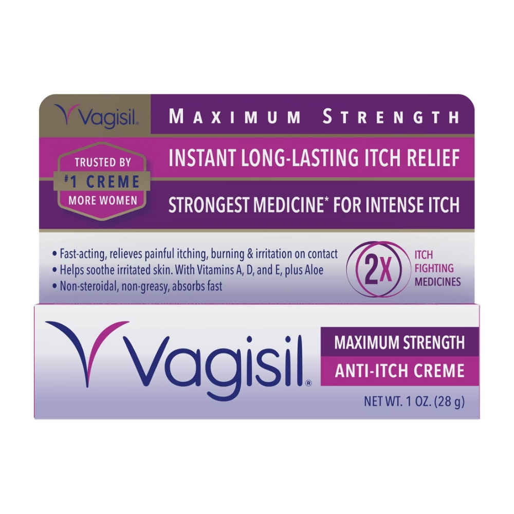 Vagisil Maximum Strength Feminine Anti-Itch Cream (1 oz)