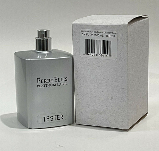 Platinum Label Tester by Perry Ellis Eau De Toilette for Men