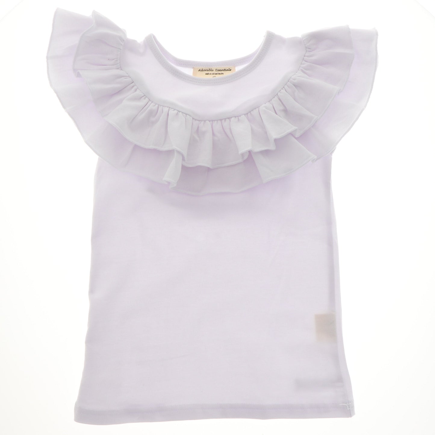 Ruffled Shoulder Tank