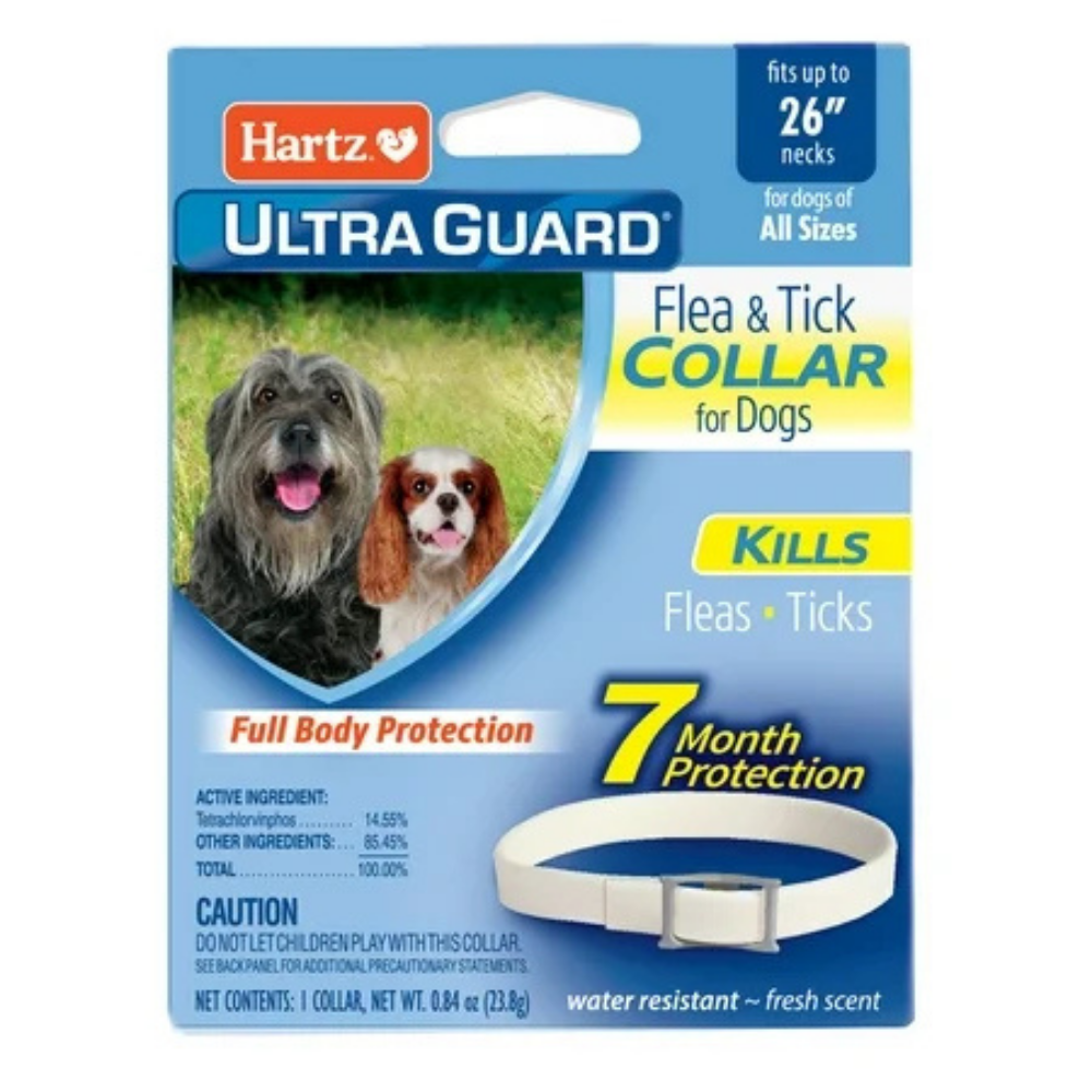 Hartz UltraGuard Flea and Tick Collar for Dogs and Puppies (7 Months Protection)
