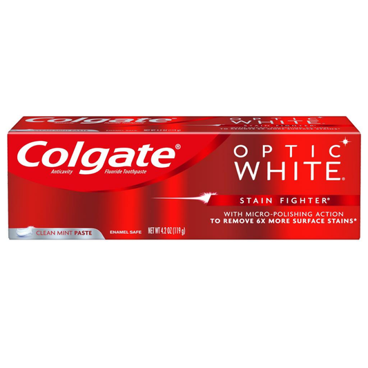 Colgate Optic White Stain Fighter Toothpaste (4.2oz)