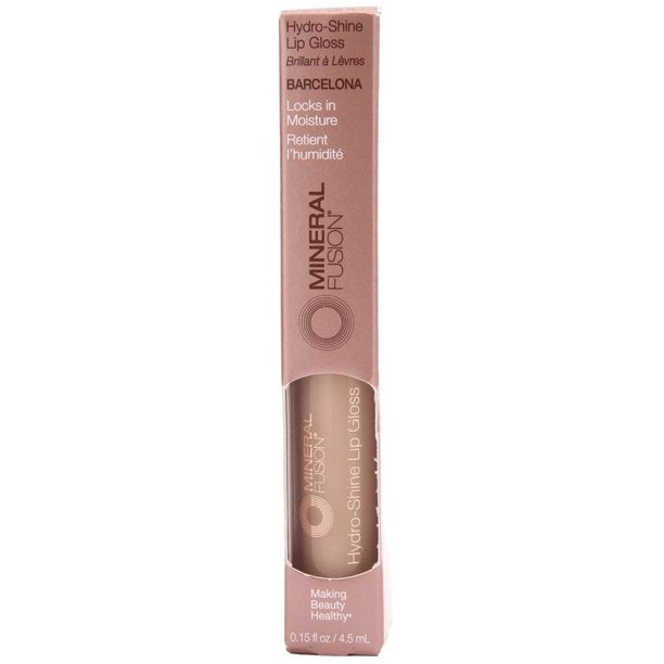 Mineral Fusion HydroShine Lip Gloss in Barcel - 0.15 Fl Oz