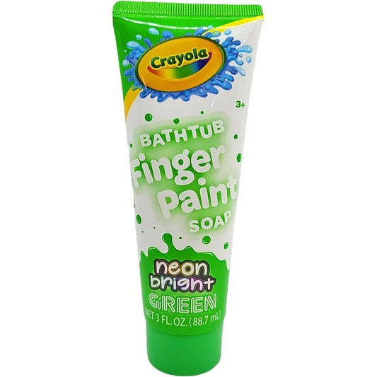 CRAYOLA Neon Bright Bathtub Finger Paint Soap