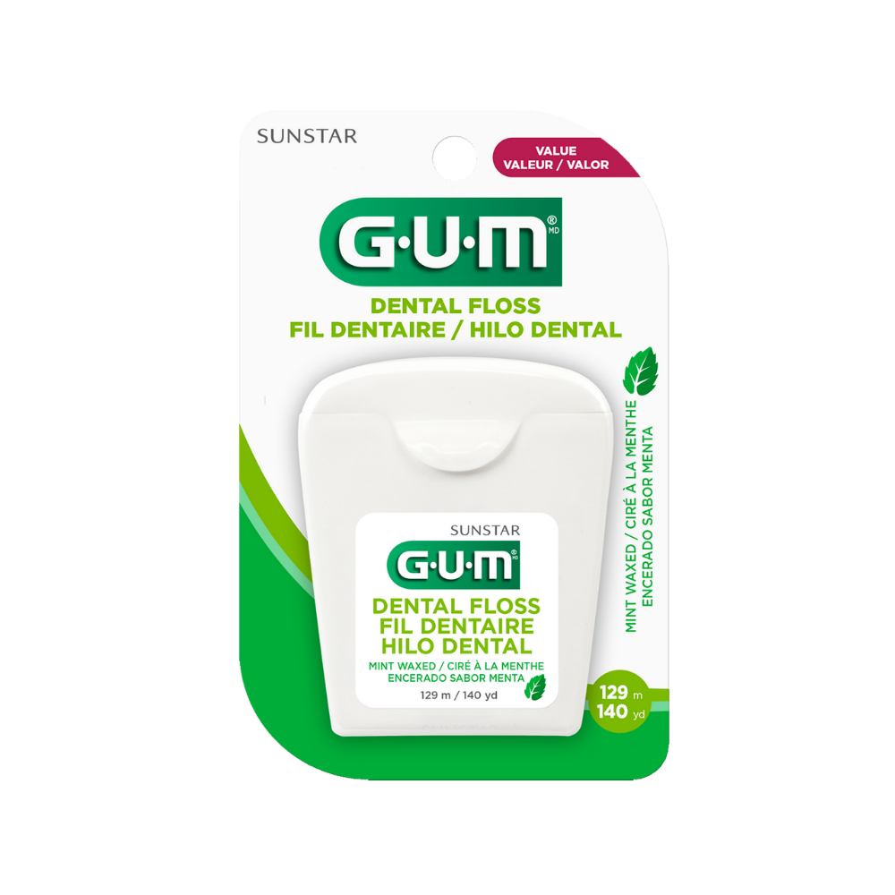 GUM Dental Floss Mint (140 yd)