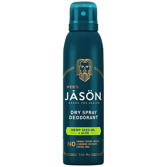 Jason Natural Products Hemp Seed Aloe Deodorant Spray - 3.2 Oz