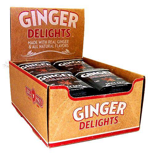 Ginger Delights Ginger Mint Spicy Chai Tea Bags - 12-Pack of 1.07 Oz