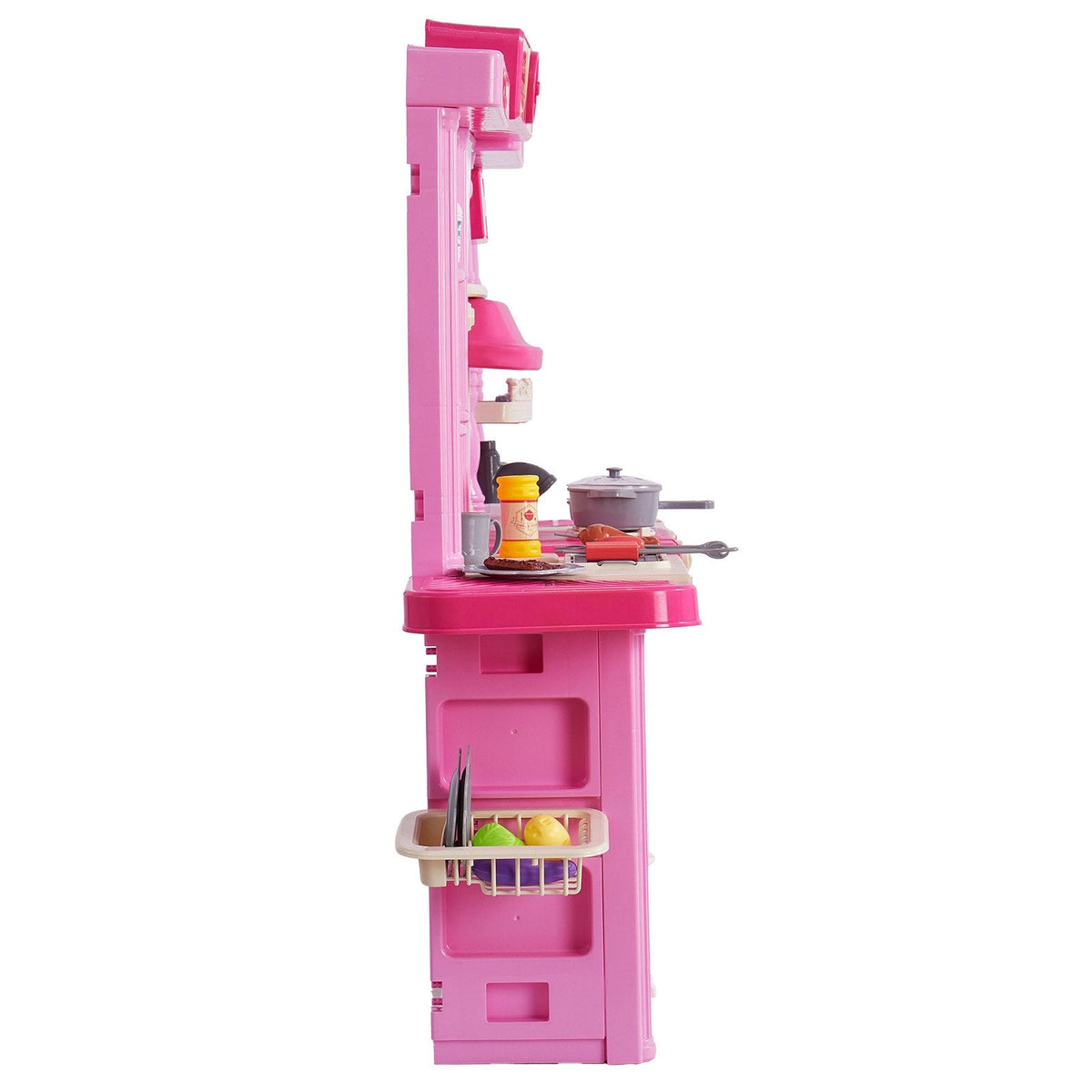 Christmas Gift VEVOR Kitchen Playset Kids Pretend Cooking Play Toy 74 Piece Accessories