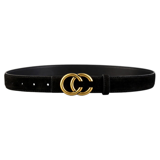 Double-C Buckle Belt
