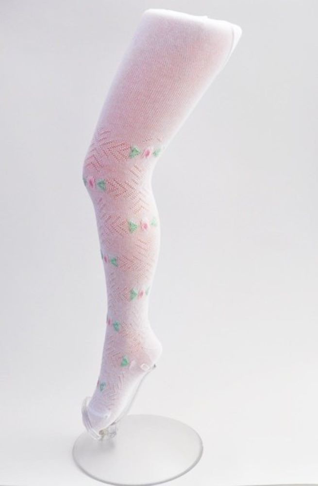 Conte-Kids Bravo #7С-44СП(216) - Cotton Tights For Girls 0/12m.-12/24m.
